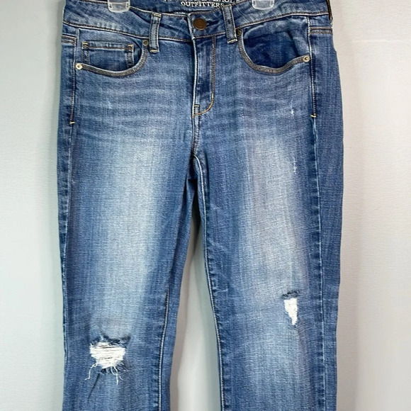 American Eagle Outfitters Blue Skinny Jeans - Picture 2 of 9